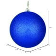thumbnail image 2 of Vickerman 2.75" Midnight Blue Glitter Ball Ornament, 12 per Bag, 2 of 5