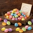 thumbnail image 4 of HuiXinOu 80 Pieces Plastic Easter Eggs, 1.5"x1.8" Assorted Color Hollow DIY Decoration for Easter Basket Fillers, Party Favors Crafts, Spring Holiday Festive Supplies, 4 of 7