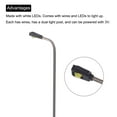 thumbnail image 4 of Unique Bargains Model Railway LED Lamppost Lamps White 1/300 Scale 4cm 1.57inch 3V 4Pack, 4 of 5
