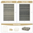thumbnail image 2 of Waterproof Rugs Reversible Outdoor Rug for Patio, RV and Camping - Lightweight Non-Slip All-Weather Carpet - Indoor/Outdoor Mat, 2 of 6