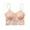 Khaki, variant on Bandeau Bra Women Lightly Lined Bra Feature V-Neck Molded Bra Style W-276 Khaki L