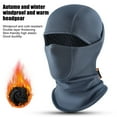 thumbnail image 4 of Cold Weather Balaclava Ski Face Cushion Winter Thermal Balaclava Windproof Fleece Warm Outdoor Sports Gear for Snowboard Motorcycle, 4 of 8