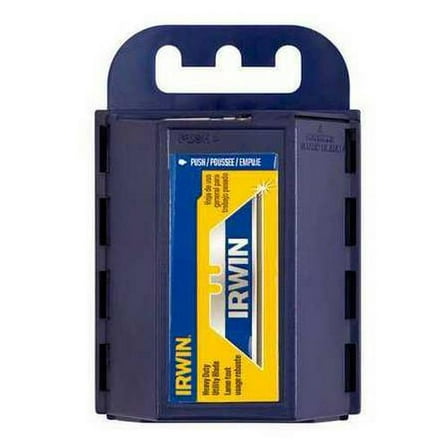 Irwin Bi-Metal Utility Blades with Dispenser (100-Pack)