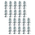 thumbnail image 5 of 20Pcs Jack Nuts Blinds Nut Screw Petal for Curtain Installation Wall Cabinets 4x25mm, 5 of 8