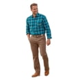 thumbnail image 5 of Atlas For Men Mens Checked Flannel Shirt, 5 of 5