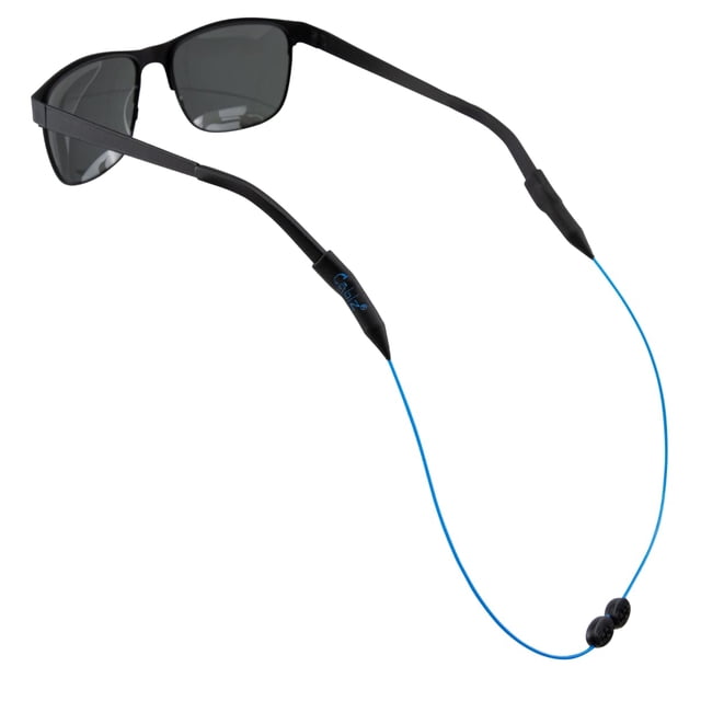 Cablz Monoz Retenue de Lunettes Réglable / Ligne Monofilament-Like, Réglable, Sangle de Retenue de Lunettes Tout-Terrain, 14 Po (Bleu)