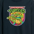 thumbnail image 3 of Teenage Mutant Ninja Turtles - Retro Pizza Graphic - Men's Long Sleeve T-Shirt, 3 of 5