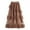 Coffee, variant on Pntutb Ladies Skirts Womens Solid Color Cake Mesh Mid-Length Large Swing A-Line Half-Body Skirt