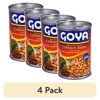 (4 pack) GOYA Mexican Style Cowboy Beans Chorizo Jalapeno Cilantro 15 Oz