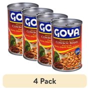 (4 pack) GOYA Mexican Style Cowboy Beans Chorizo Jalapeno Cilantro 15 Oz