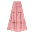 thumbnail image 4 of Landzoo Women's Long Summer Dresses Elegant High Waist Wedding Guest Dresses Flared A Line Midi Dress Comfortable Casual Women's Skirt, 4 of 6