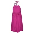 thumbnail image 4 of Birdeem Robe Aguichant Mode Sans Manches Col Rond Ample Irrégulière pour Femmes, 4 of 10