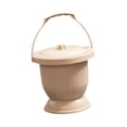 thumbnail image 3 of Escupidera urinaria con tapa, cubo para orina para mujeres, hombres, niños y adultos. Caqui, 3 of 9