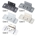 thumbnail image 2 of Hardware Stainless Steel Furniture accessories Laminate tray Fixed Corner Code Corner Code Buckle Plate support Cabinet Connector COLOR 2, 2 of 8