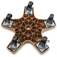 thumbnail image 2 of Bosmere Down Under Heavy Duty Plant Caddie with Wheels, Terracotta, 14-Inch, 2 of 2