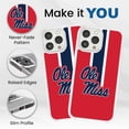 thumbnail image 2 of Mississippi Ole Miss Rebels HD Phone Case Compatible with MagSafe Apple iPhone 16 Pro Max (Stripe) by Affinity Bands, 2 of 3