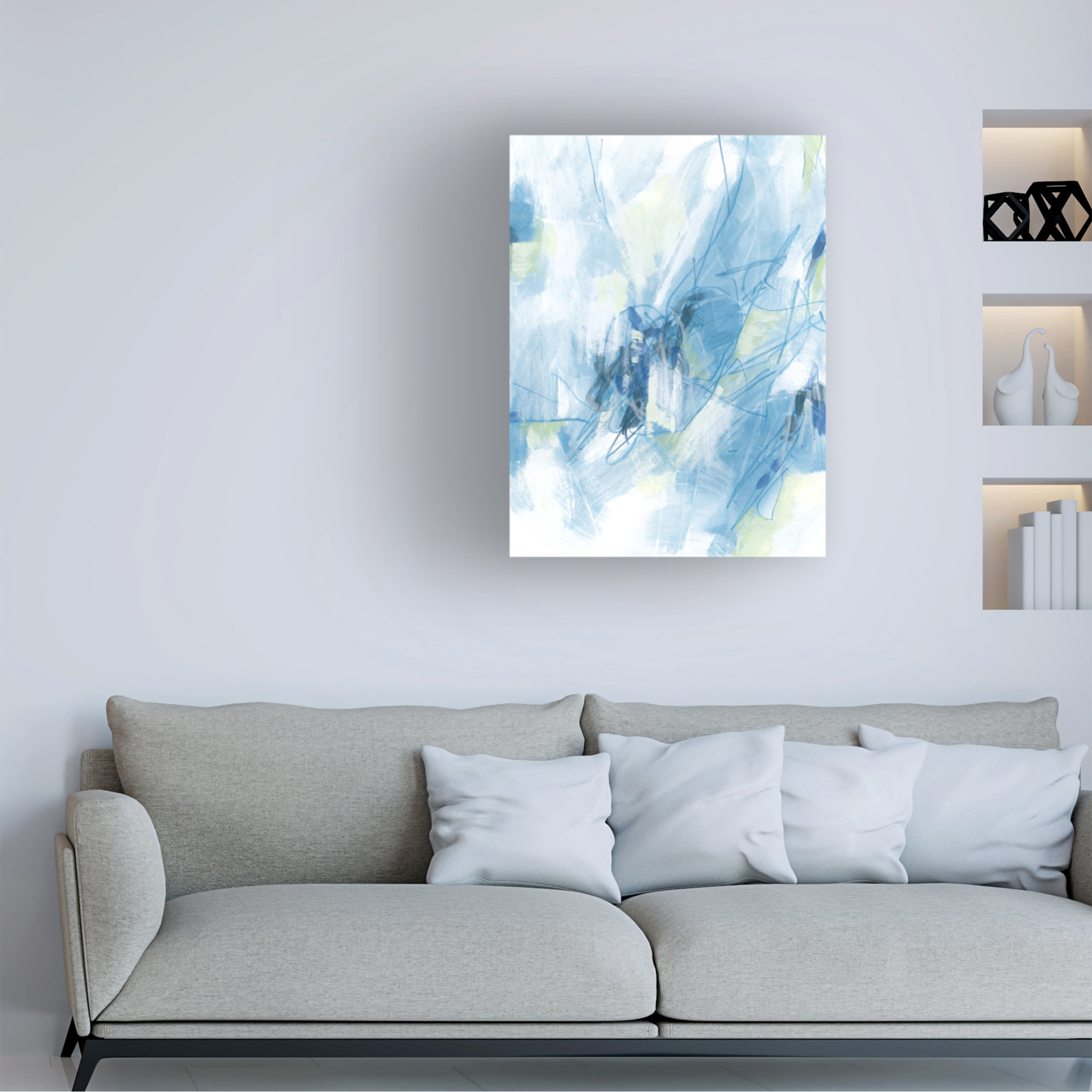 Trademark Fine Art June Erica Vess  Spin Cycle II Canvas Wall Art