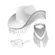 thumbnail image 5 of Cowboy Sombrero de moda Mujeres Hombres Men para disfraces, 5 of 8