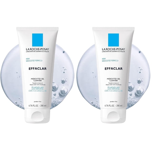 Limpiador Facial La Roche-Posay Effaclar con 2% de Ácido Salicílico