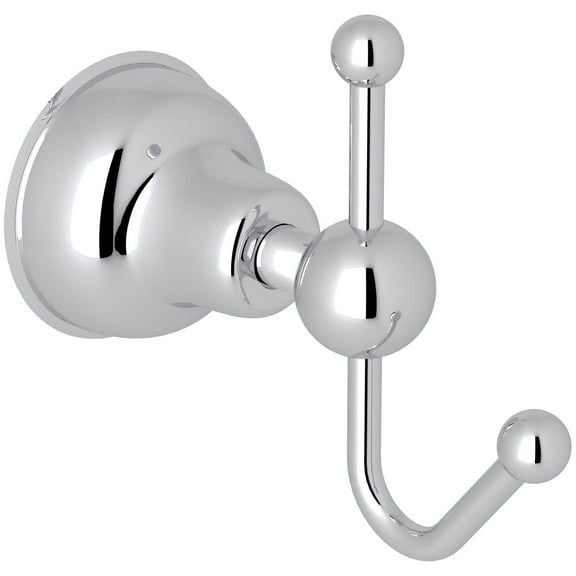 Rohl Cis7 Arcana Double Robe Hook - Chrome