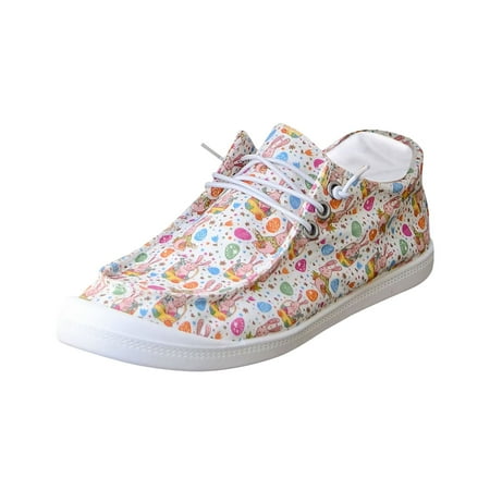 

ZXHACSJ Floral Print Women s Sports Shoes Flat Breathable Shoes Women s Shoes Multicolor 36