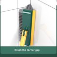 thumbnail image 6 of RXIRUCGD Floor Cleaning Brush with Long Handle,180°Rotatable Grout Scrubbing Cleaner Brush, Shower Floor Scraper Corner Stiff Double Sided Bristles Brush for Tile Floors Kitchen Bathroom, 6 of 9