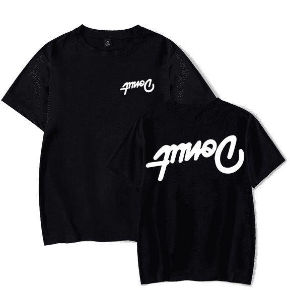 Donut Logo T-Shirt Men/Women Streetwear T-Shirt Shirt Short Sleeve