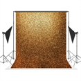 thumbnail image 1 of BSDHOME Polyester 5x7ft Golden Photography Backdrops Party Photo Booth Props Backdrop Portrait Glitter Background for Weeding,Homecoming,Prom, 1 of 3