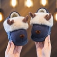 thumbnail image 3 of Fozruso Girls Slippers Cartoon Design With And Sole For Indoor Use Warm And Cozy Kids Slippers For Toddler And Child Comfort,Girls Soft Plush Slippers Sizes 8.5 Little Kid(2-2.5 Years), 3 of 6