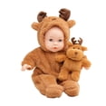 thumbnail image 3 of Set de bebé Baby Boutique Bebé con Disfraz de Animal con Peluche 2 Piezas Multicolor Varios modelos 1 pieza, 3 of 4