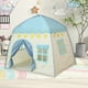 thumbnail image 1 of Tienda de juegos para niños | Casa de flores con castillo de princesa para interiores y exteriores | Tienda de campaña portátil para acampar en el patio, la playa y fiestas de pijamas, 1 of 6