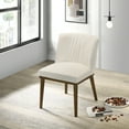 thumbnail image 2 of Newboti Furniture Daley White Fabric Dining Chair (Set Of 2) 3108, 2 of 6
