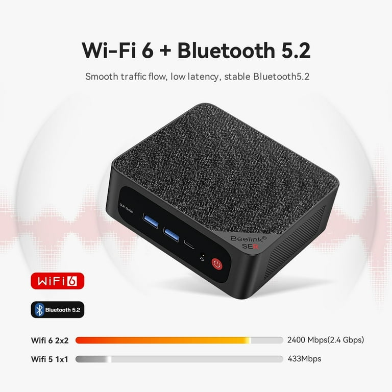 Beelink SER5 MAX Mini PC - Ryzen 7, 32GB DDR4, 1TB SSD, Vega Beelink SER5 MAX Mini PC - Ryzen 7, 32GB DDR4, 1TB SSD, Vega