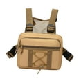 thumbnail image 5 of Milageto Men Chest Rig Bag Outdoor Chest Pack for Fishing Outdoor Activities Khaki, 5 of 8