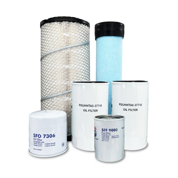 HERO® Maintenance Filter Kit For Kubota M5-111HDC-1 Tractor