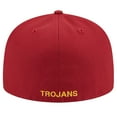 thumbnail image 4 of Men's New Era Cardinal USC Trojans 59FIFTY Fitted Hat, 4 of 6