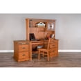thumbnail image 5 of Sunny Designs Sedona 56" Traditional Wood Desk and Hutch in Rustic Oak, 5 of 8