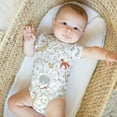 thumbnail image 3 of Sweet Jojo Designs Woodland Toile Multicolor 0-6M Baby Clothes Bodysuits, 3 of 4
