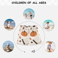 thumbnail image 6 of FORMRS Boys Swim Trunks Quick Dry Mesh Liner Boardshorts Sizes XS-XL, Hand Drawn Pumpkin, 6 of 7