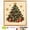 Tree, variant on DIY Christmas Pearl Diamond Painting Art Kit with Frame, Christmas Pearl Beads Art Craft for Adults Beginner, Gemstone Diamond Dots Beads for Home Wall Decor