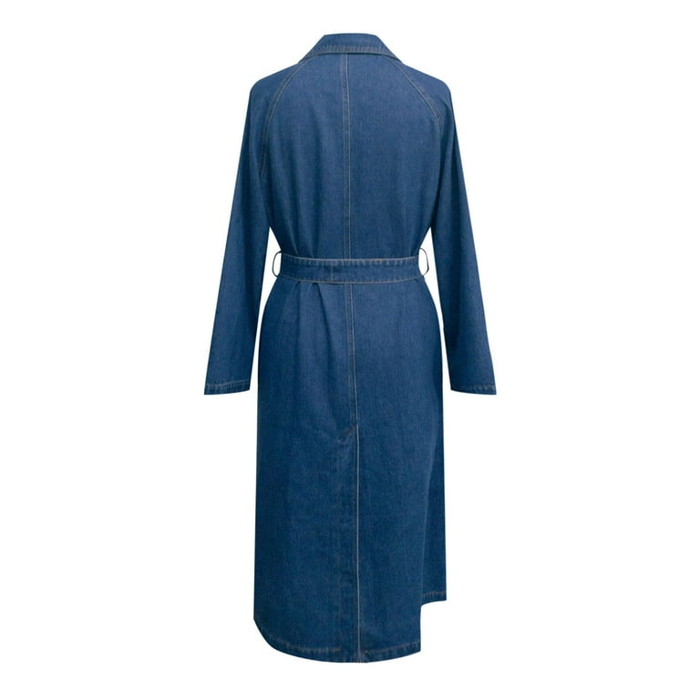 PMUYBHF Long Denim Jacket Women Plus Size 3Xl Women's PMUYBHF Long Denim Jacket Women Plus Size 3Xl Women's