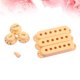 thumbnail image 5 of Juego de 3 cubiertas para pastillas de bobina simple de 48/50/52 mm, perillas de volumen y tono, y puntas de interruptor para guitarra eléctrica Stratocaster Strat ST (beige)., 5 of 5