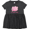 thumbnail image 3 of Inktastic Cute Like My Great Aunt Girls Baby Dress, 3 of 5