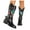 1-Black, variant on Women's Cowboy Boots Mid Calf Cowgirl Western Booties Round Toe Embroidery Stitched Fall Winter Country Dress Boots