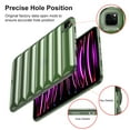 thumbnail image 3 of Allytechgroup iPad Pro 11 Inch M4 2024 Case, Clear Flexible TPU Anti-Scratch Bumper Rugged Shockproof Protective Transparent Tablet Case Cover for Apple iPad Pro 11" 2024, Purple, 3 of 6