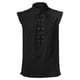 thumbnail image 1 of pstuiky Camiseta sin mangas para hombre, Top de verano para hombre, ajustado, con tirantes, color liso, manga corta, sin mangas, cuello alto Chaleco de hombre l, 1 of 8