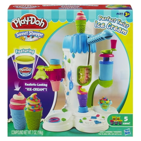 Play-Doh Perfect Twist Ice Cream Playset - Walmart.com