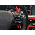 thumbnail image 6 of Sports Red CNC Billet Aluminum Larger Paddle Shifter Add-On Extensions For 2015-2019 Hyundai Sonata, 6 of 9