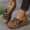 thumbnail image 4 of Mepaouo Sandales à Talon Compensé pour Femmes, à Enfiler, Plateforme Transparente, Chaussures d'Été de Plage, Espadrilles, 4 of 8