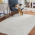 thumbnail image 2 of SAFAVIEH Metro Alaois Medallion Area Rug, Light Blue/Ivory, 6' x 6' Square, 2 of 8